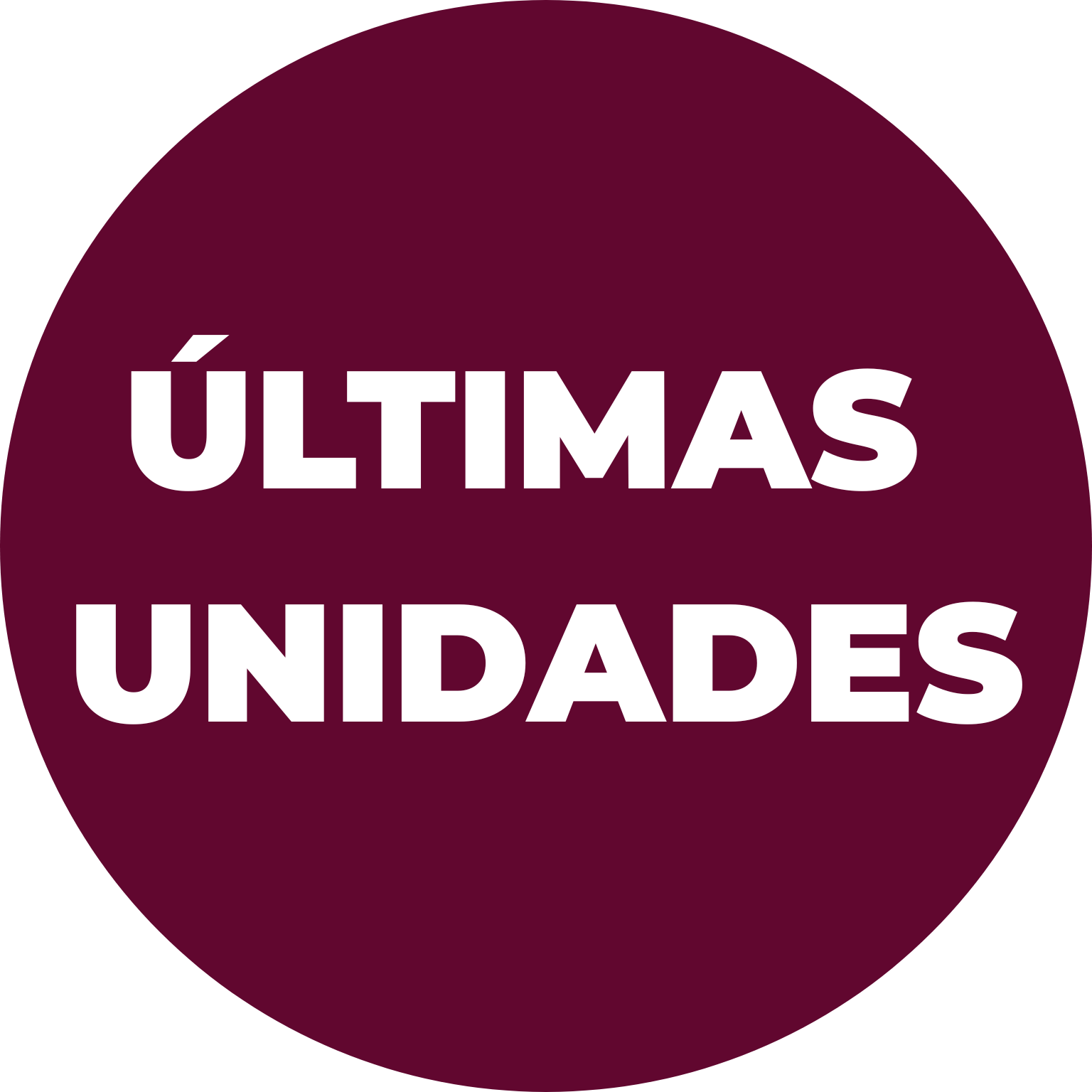 ÚLTIMAS UNIDADES